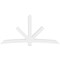 Ekena Millwork Alberta Architectural Grade PVC Gable Bracket, 108"W x 54"H x 6"D x 6"F, 12/12 Pitch GBP108X54X0606ALB00 - alternate 4